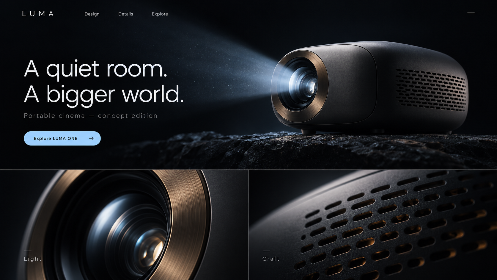 Cinematic Product Design