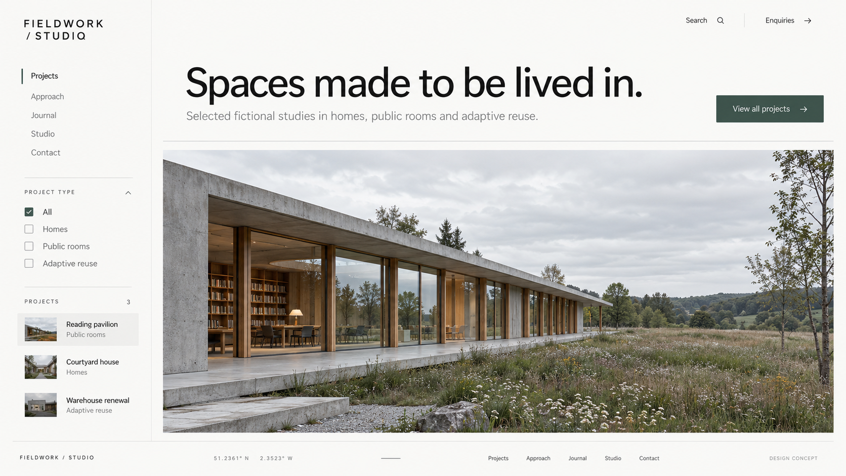 Gallery Architecture Design