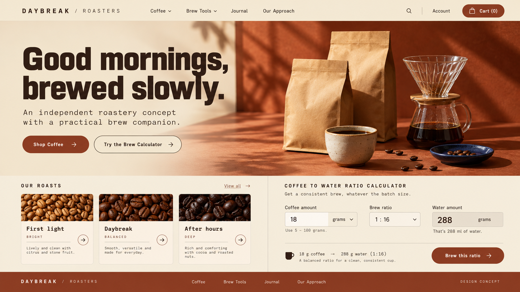 Specialty Coffee Design